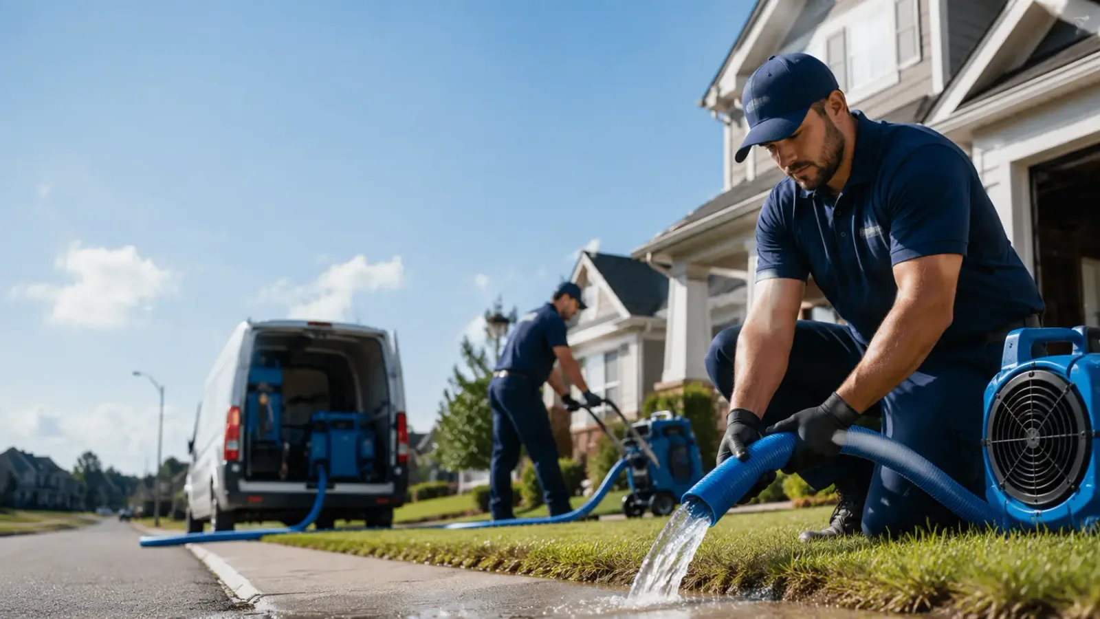Flood Damage Restoration in Dunlo, PA